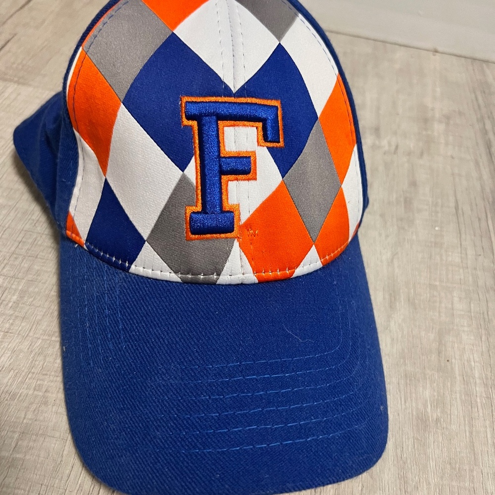 University of Florida Argyle Baseball Cap - Fits sizes 6 5/8 to 7 1/8
